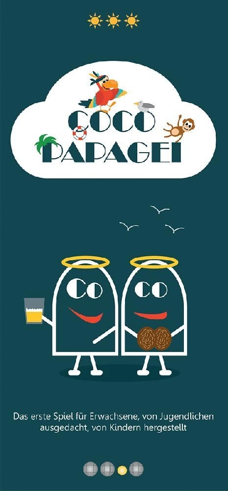 Asmodee Coco Parrot - Card Game (German)
