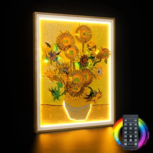 Remote Control Light Kit - 31215 Vincent Van Gogh Sunflowers