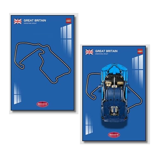 Display Wallboard (42083) - 50X80cm Silverstone Circuit in the United Kingdom