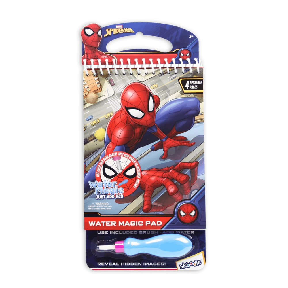 Spiderman Water Magic Pad with Brush - 3+ years