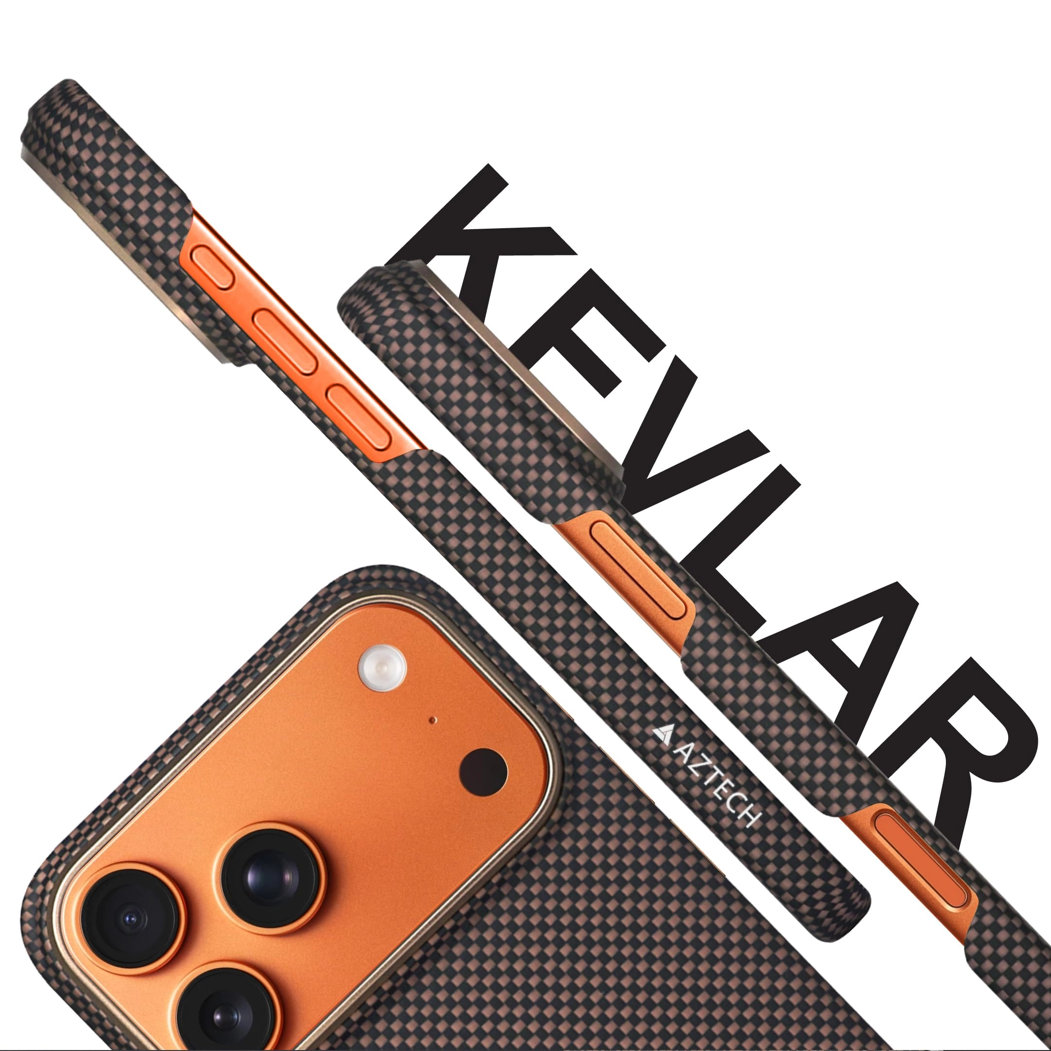 Kevlar Carbon Case with MagSafe for iPhone 17 Pro Max