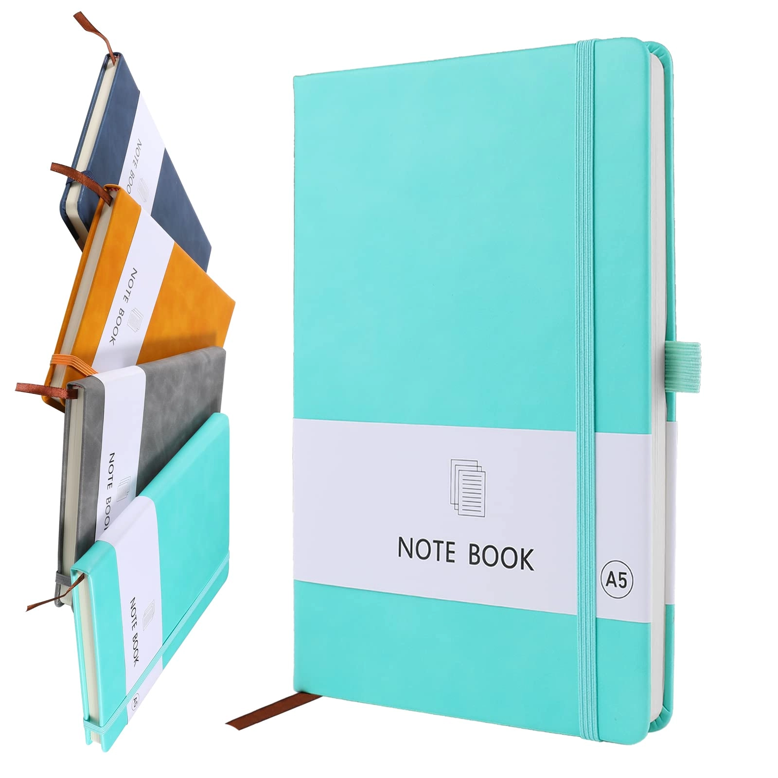 Notebook A5 Hardcover - Lined 200 Pages
