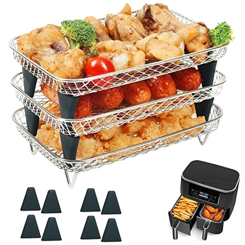 Air Fryer Rack - Aluminium, Plastic, Stainless Steel