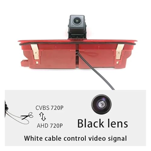 AHD 1080P Gold Lens Brake Light Rear View Reverse Camera - Night vision Wire 1080P
