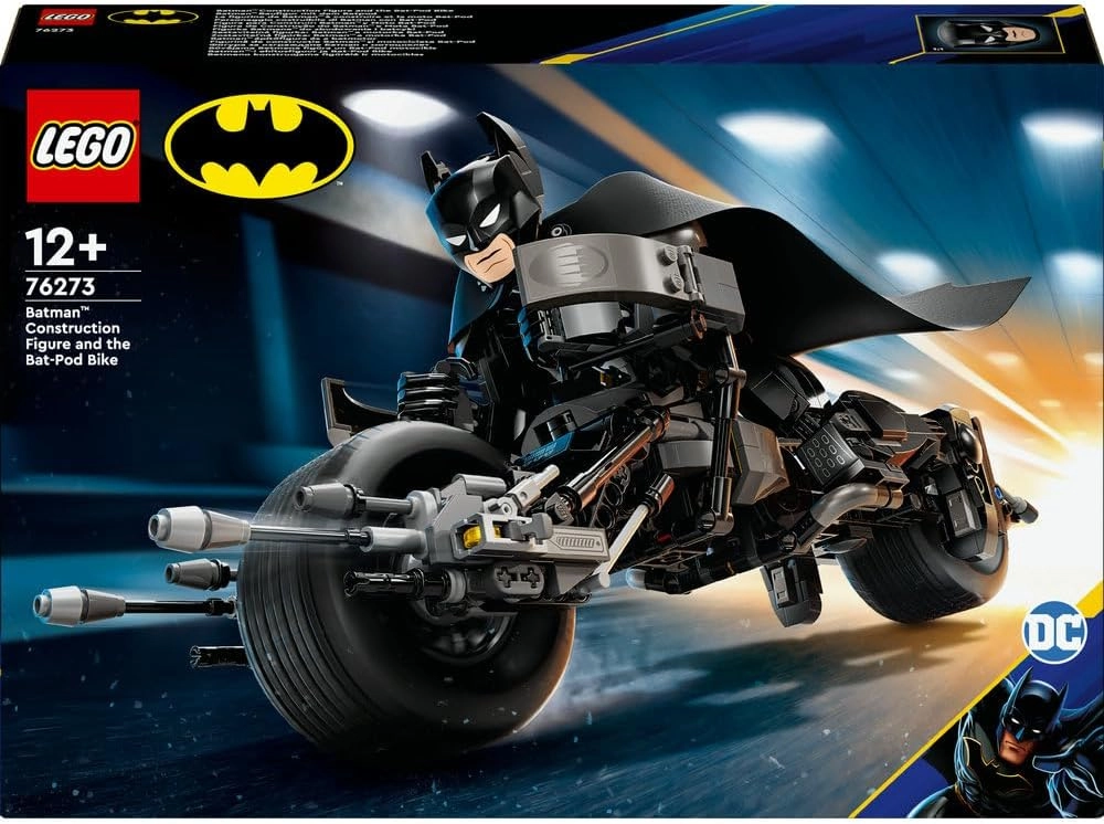 Batman Construction Figure & the Bat-Pod Bike (76273) - The Dark Knight