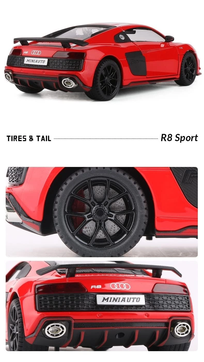 Audi R8 V10 - 1:24 1 Count