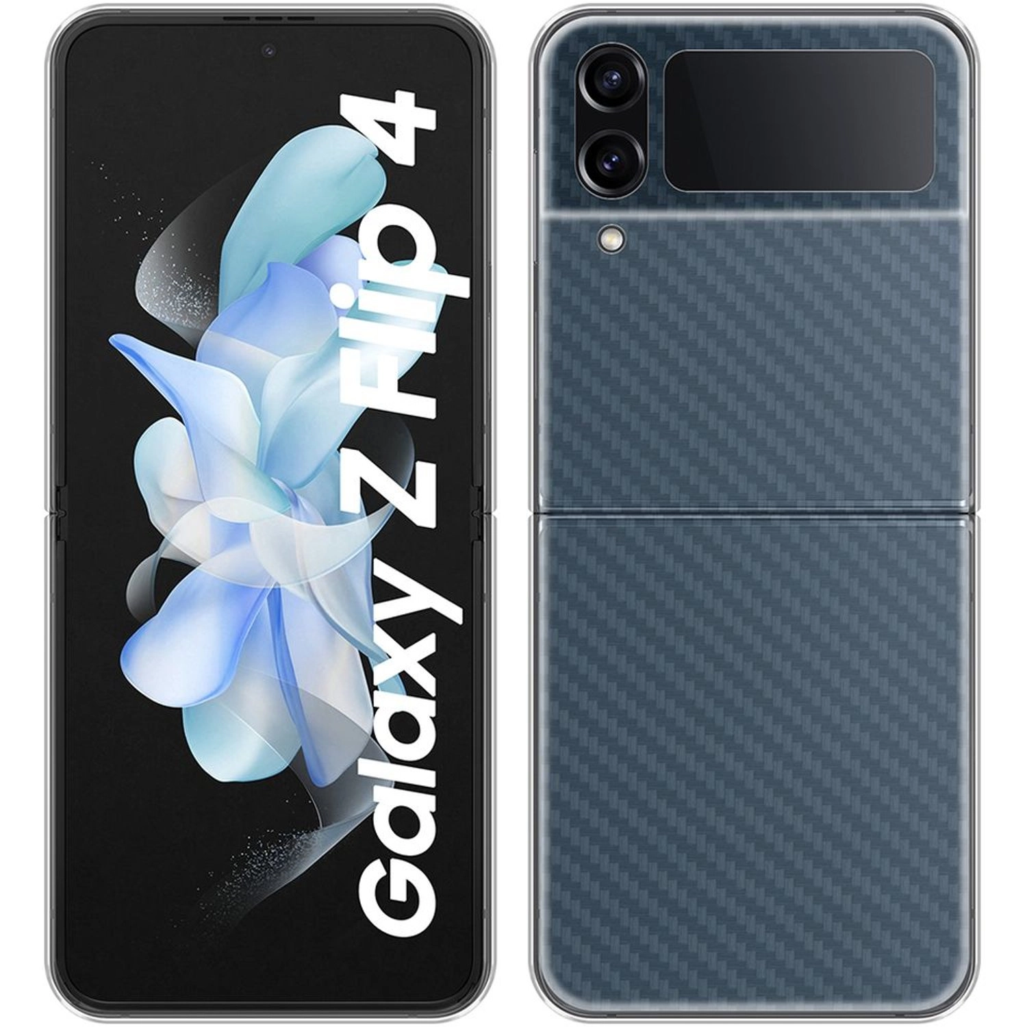 Hope Technology HPSZFL4FC Back Case for Samsung Galaxy Z Flip 4