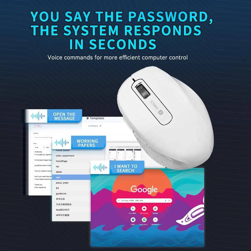 M108 Smart Voice Mouse - Bluetooth