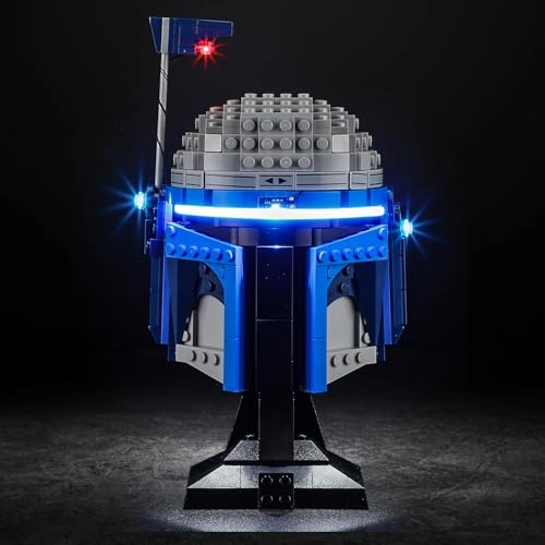Led Light for LEGO 75408 Jango Fett Helmet - Plastic 5V