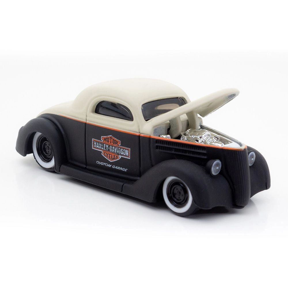 Hd Series Custom Cars 1936 Ford Coupe - Black/White