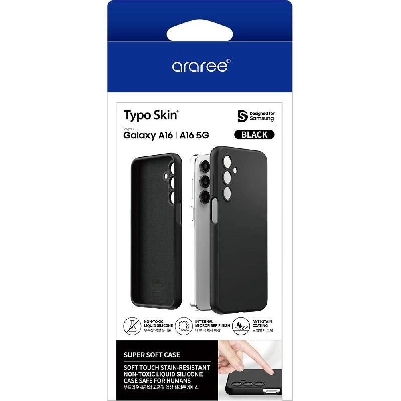 Typo-Skin Back Cover with MagSafe for Samsung Galaxy A16 4G/Galaxy A16 5G