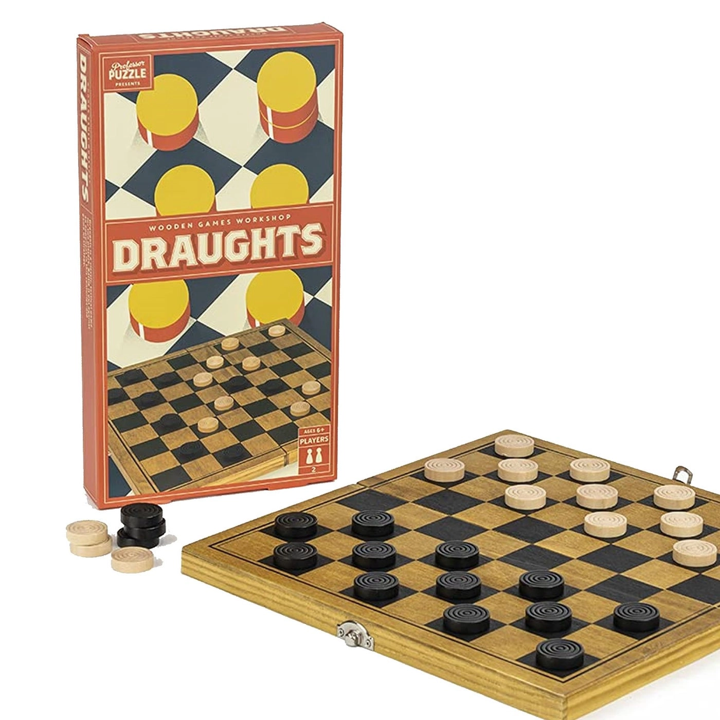 Draughts - Wooden Handcrafted