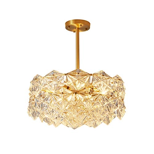 Full Copper Light Luxury Crystal Chandelier