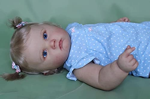 Charlotte Reborn Toddler - 60 cm Long Curly Hair