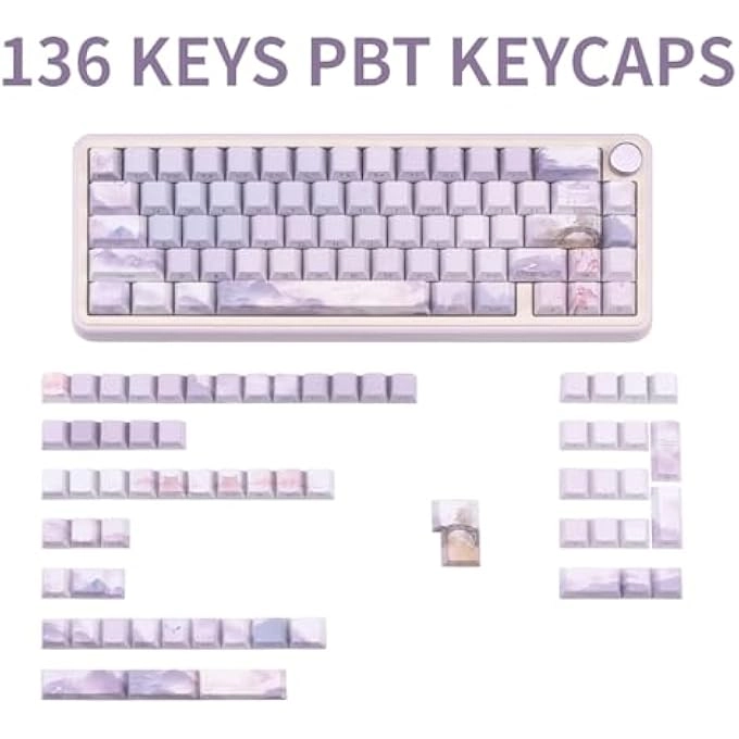 PBT Keycap Set - 130 Keys
