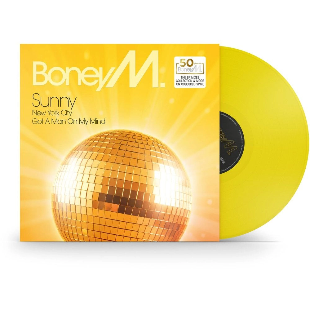 Boney M Sunny - Yellow Colored Vinyl 12'' single