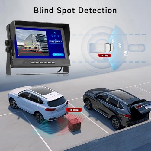 Monitor - 9 Inches + Rear View Camera - 720P Night vision