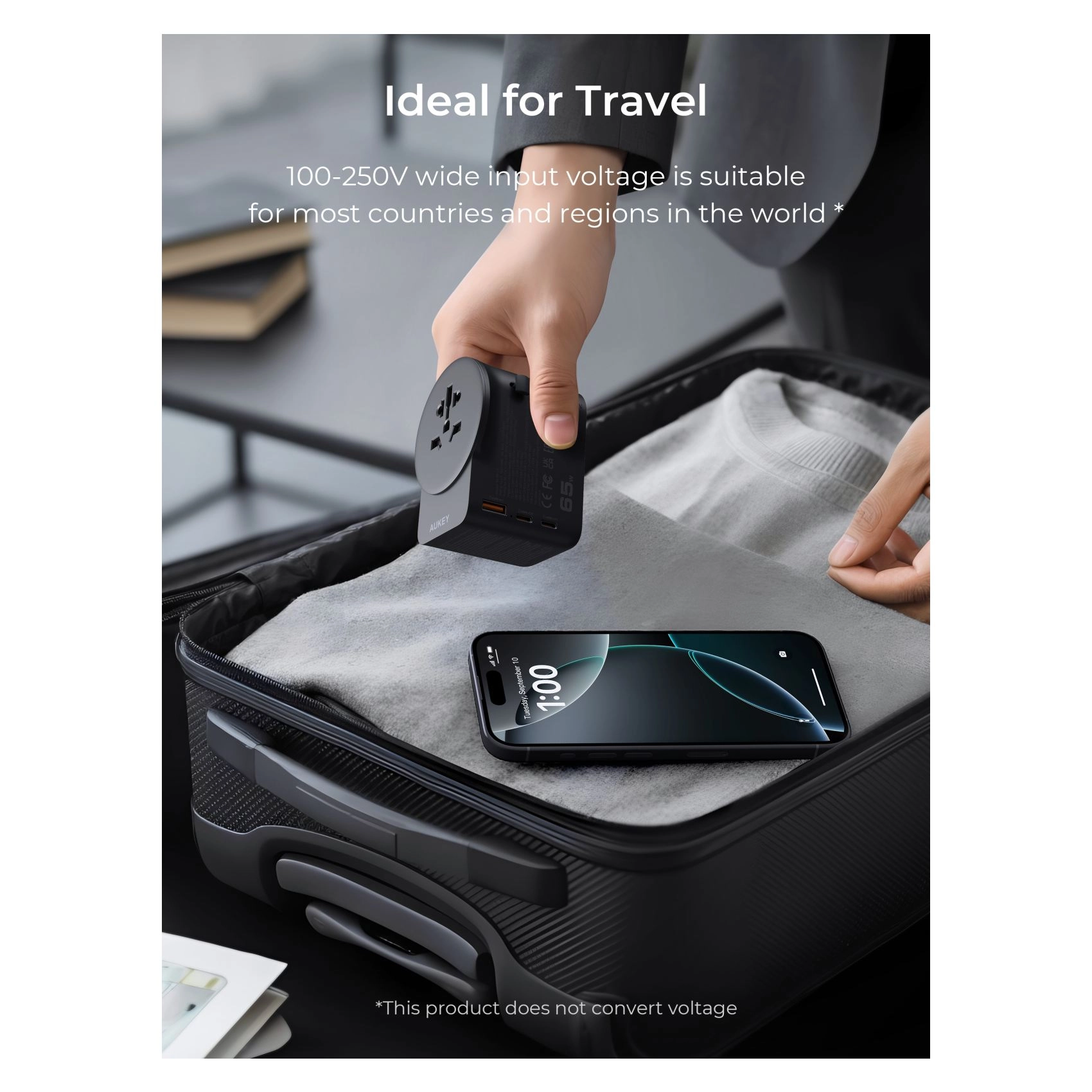 Universal Travel Adapter - 65W