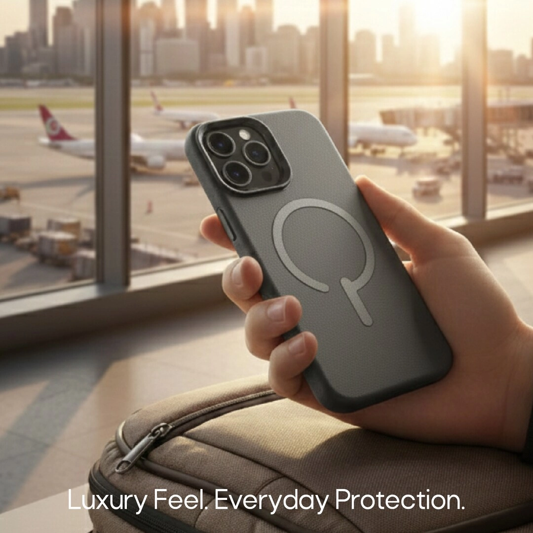 Leather Case with MagSafe for iPhone 16 Pro