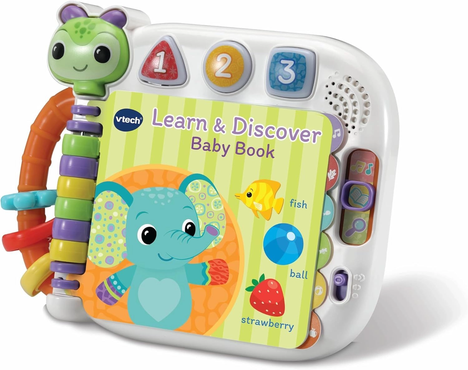 VTech Learn And Discover Animals Cloth & Wooden Book - 6-36 months