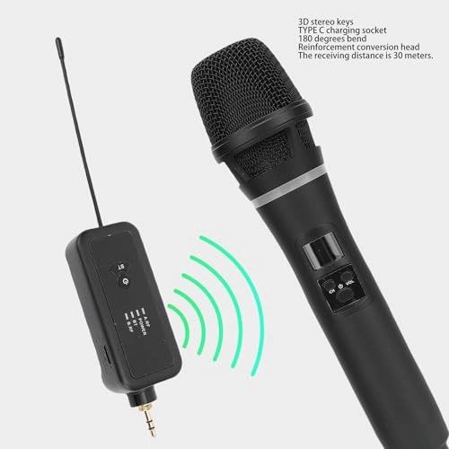 Wireless Microphone System - 2pcs