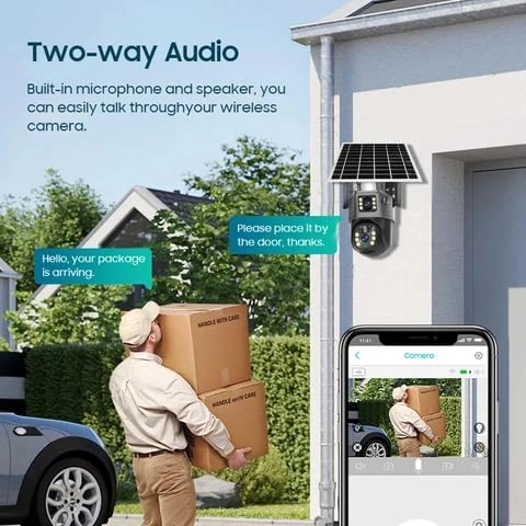 4G Sim Enabled Solar Chargeable CCTV Security Camera