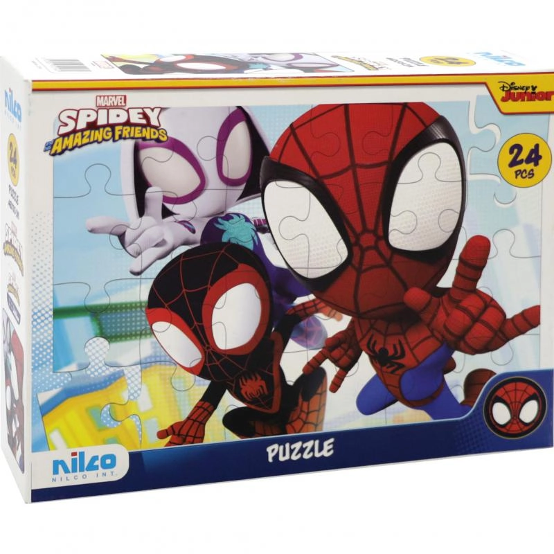 NILCO Spidey and The Amazing Friends Puzzle (22560) - 24 pcs