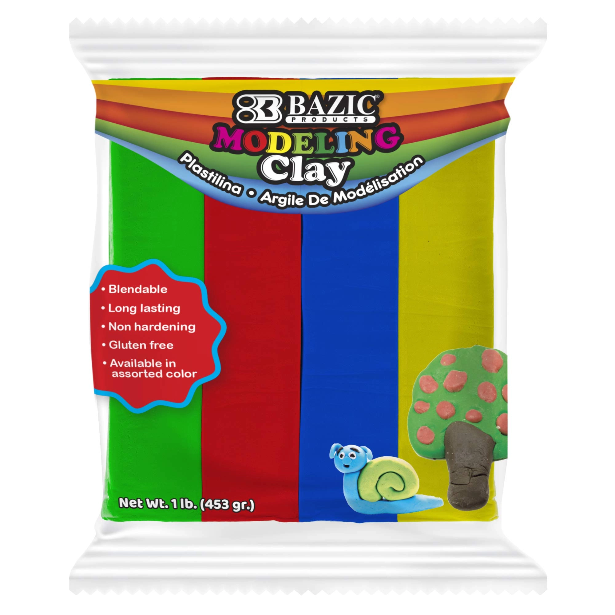 Modeling Clay - Clay 477g 2pcs.