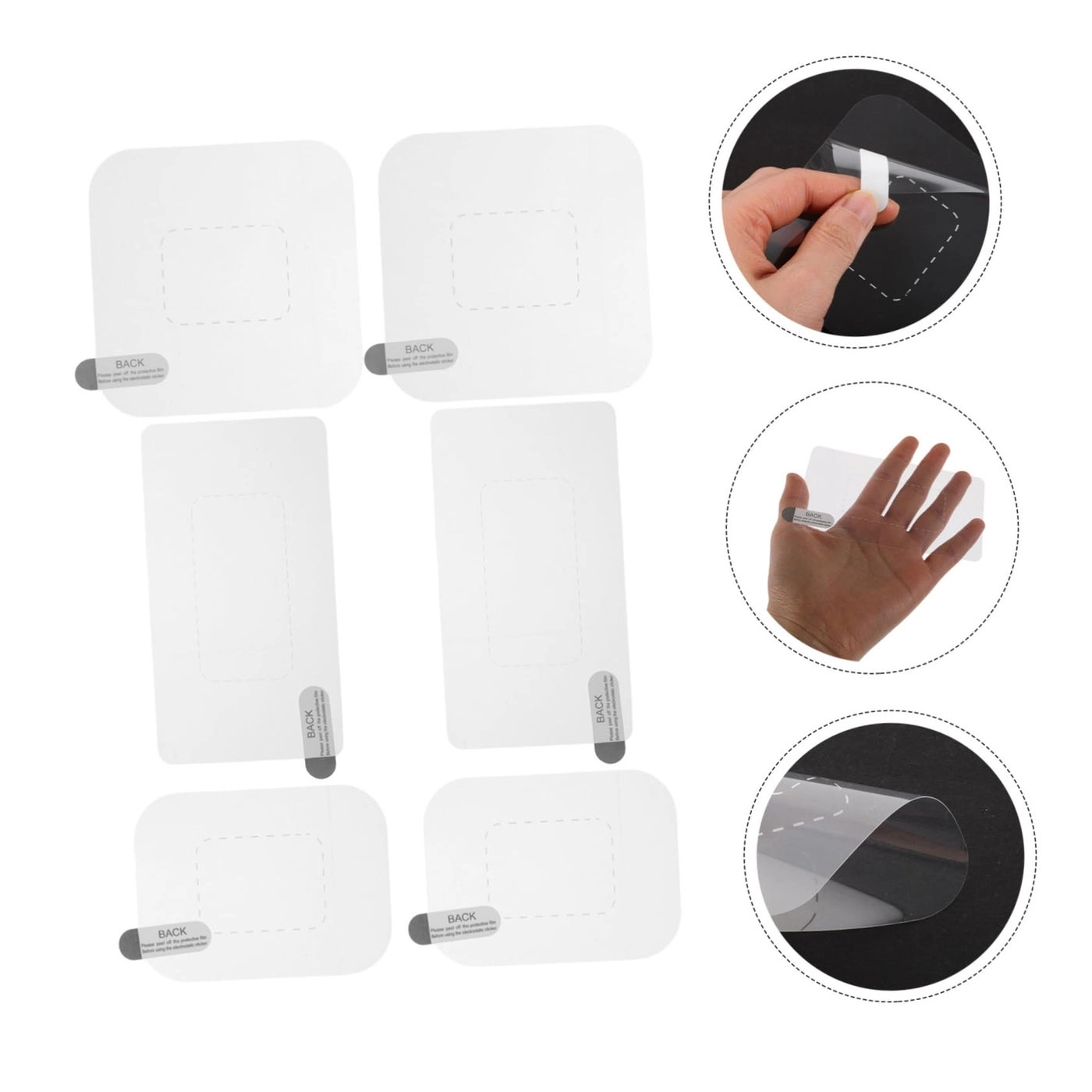 Protective Shields - 12 Sheets Anti Fingerprint