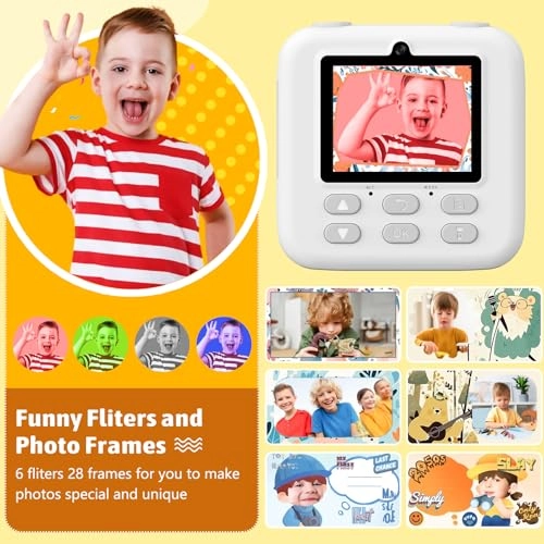 sofortbildkamera - 1080P Instant Print 32GB