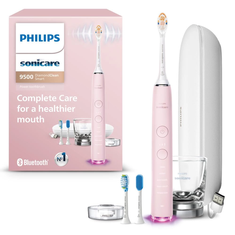 DiamondClean Smart 9500 - 5 Brushing Modes 3 Intensity Levels New Gray