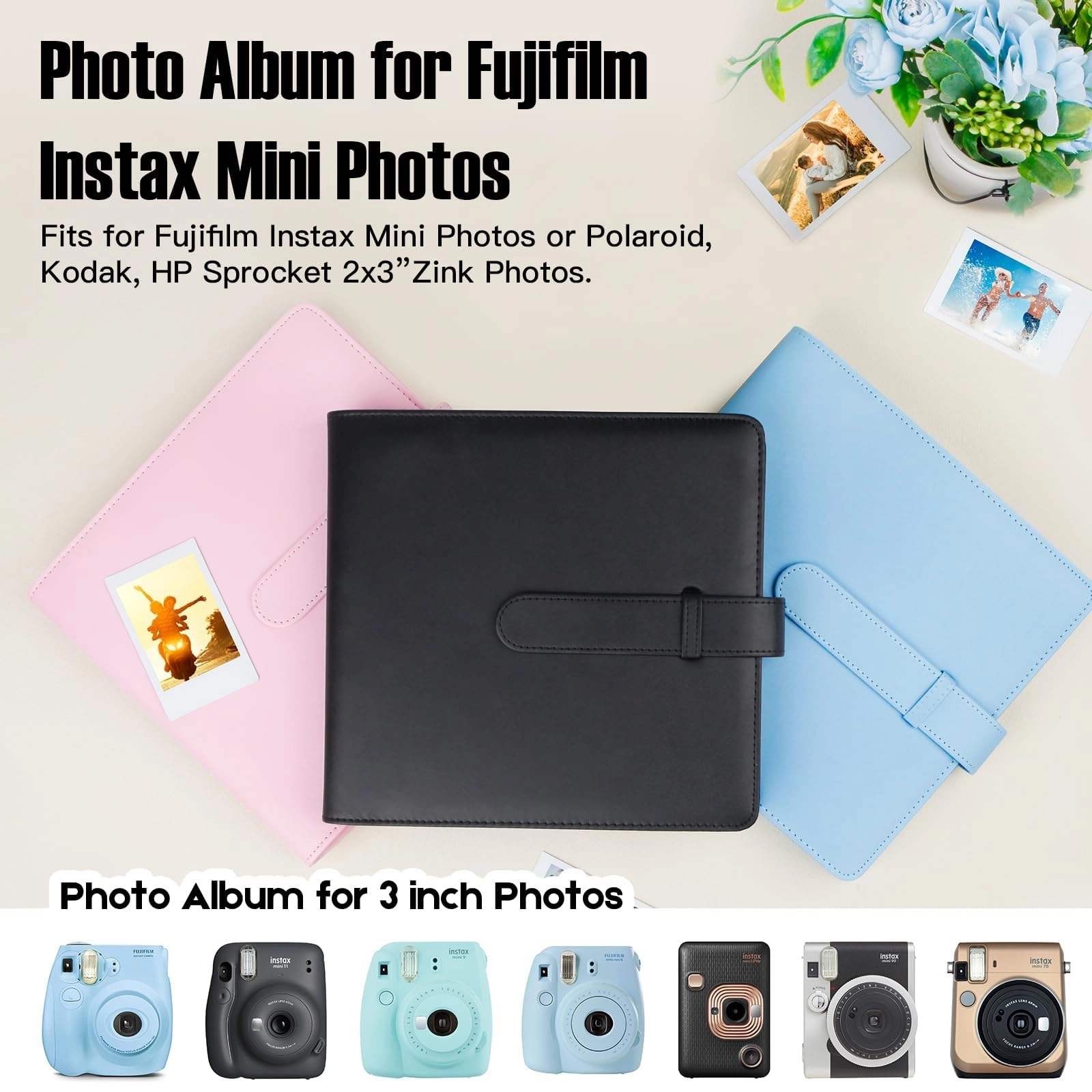 Mini Photo Album - 360 Pockets