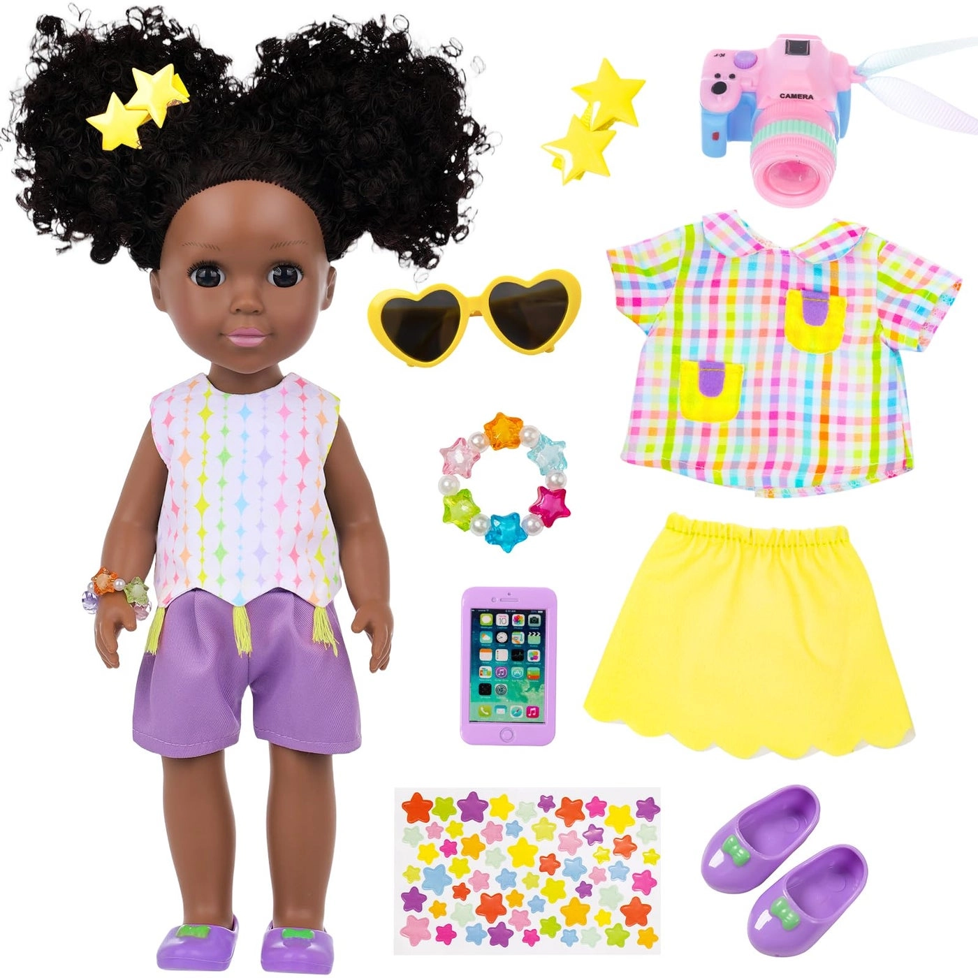 Baby Doll - 145 Inch 12 Pcs Butterfly Accessories Ages 3+