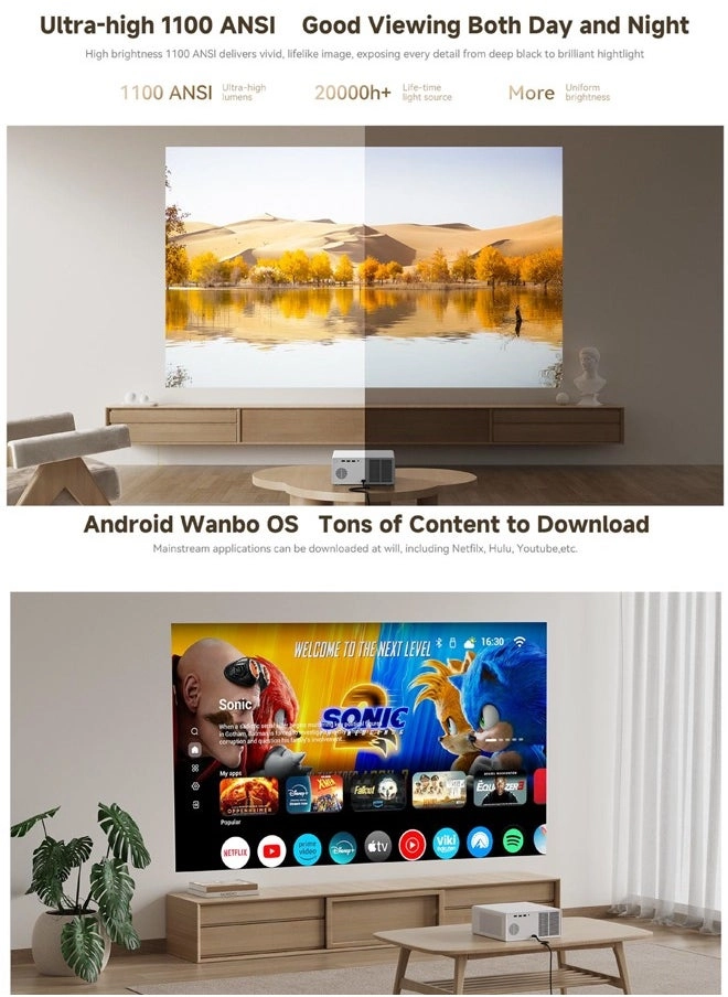 X5 Air 1100 ANSI lumens