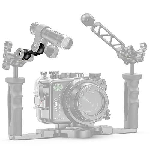 YS Head Adapter Arm - 1" Ball 2"/5.1cm Aluminum Alloy