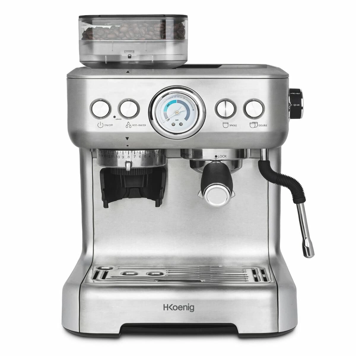 H.Koenig EXPRO980 - Integrated Grinder Thermoblock