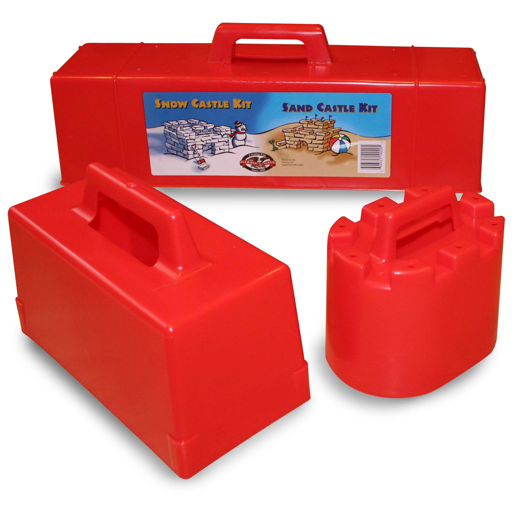 Snow Fort Building Kit - Brick Form Sand Castle Mold