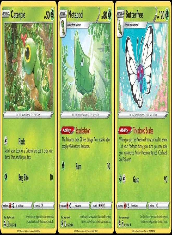 Pokémon Fusion Strike - Butterfree 003/264 - 3pcs