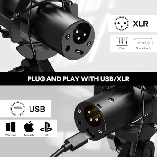 HD300T USB+XLR Microphone