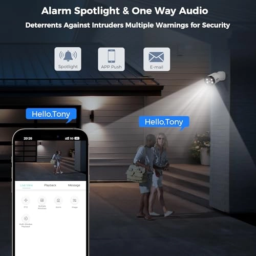 4K TVI Wired Security Camera 8ch