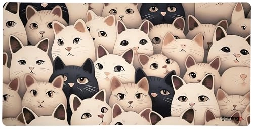 GMCX Polyester Gaming Mouse Pad - 71.12x35.56 cm