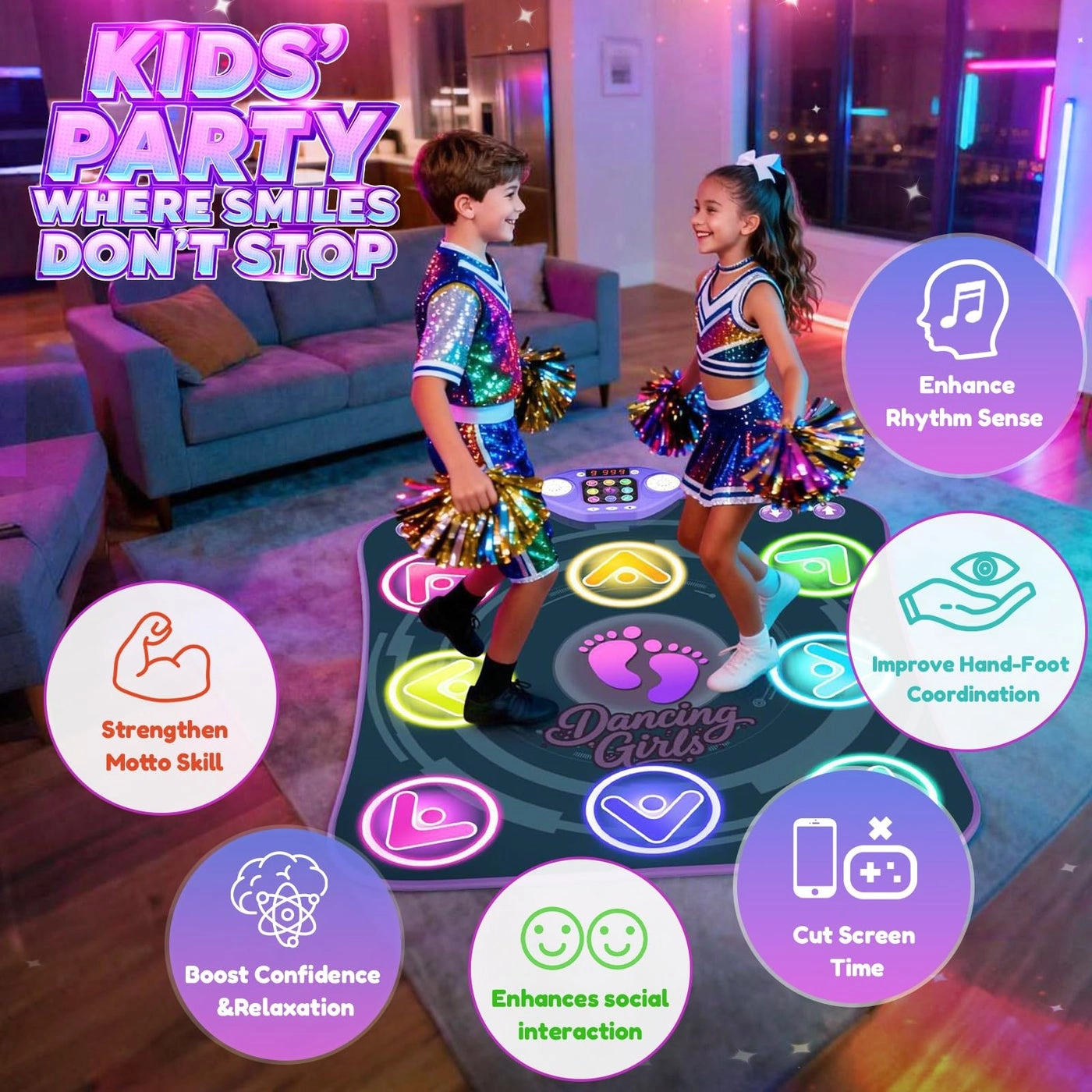 Dance Mat - 312 year olds