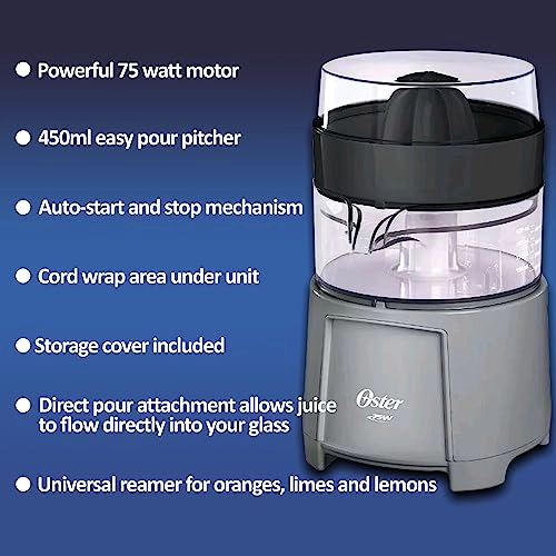 High Performance Electric Citrus Juicer - 75W 450ml