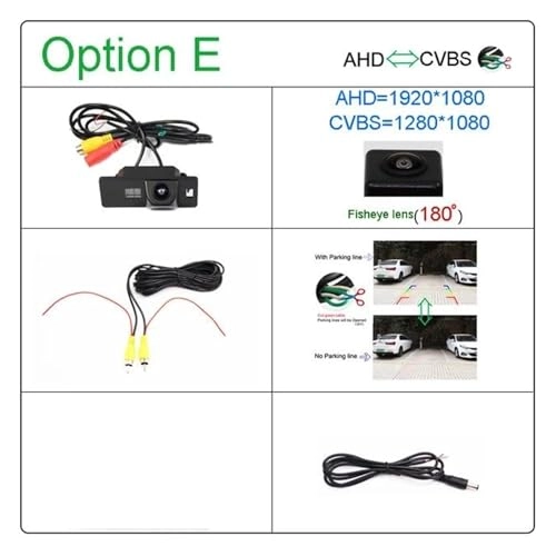 Rear View Backup Brake Light Camera - Night vision RCA 600 TV lines