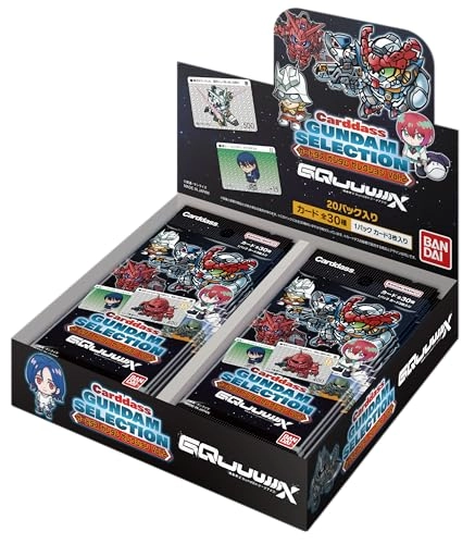 Carddass Gundam Selection Vol. 2 - Pack of 20 3 cards per pack