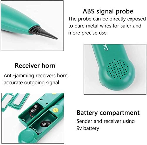 LAN Cable Tracker Tester - 1.5KHz 9V