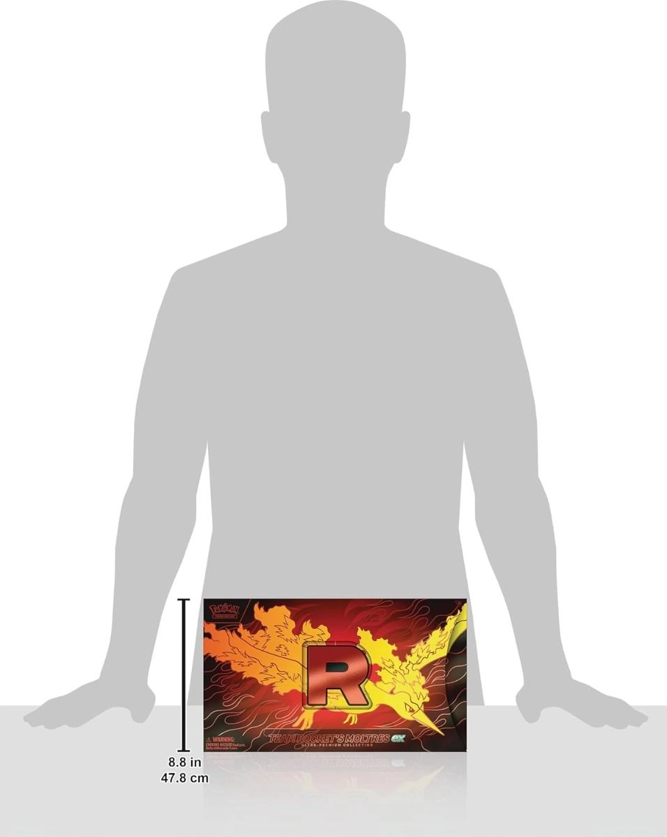 Team Rocket’s Moltres ex Ultra-Premium Collection - English 18pcs