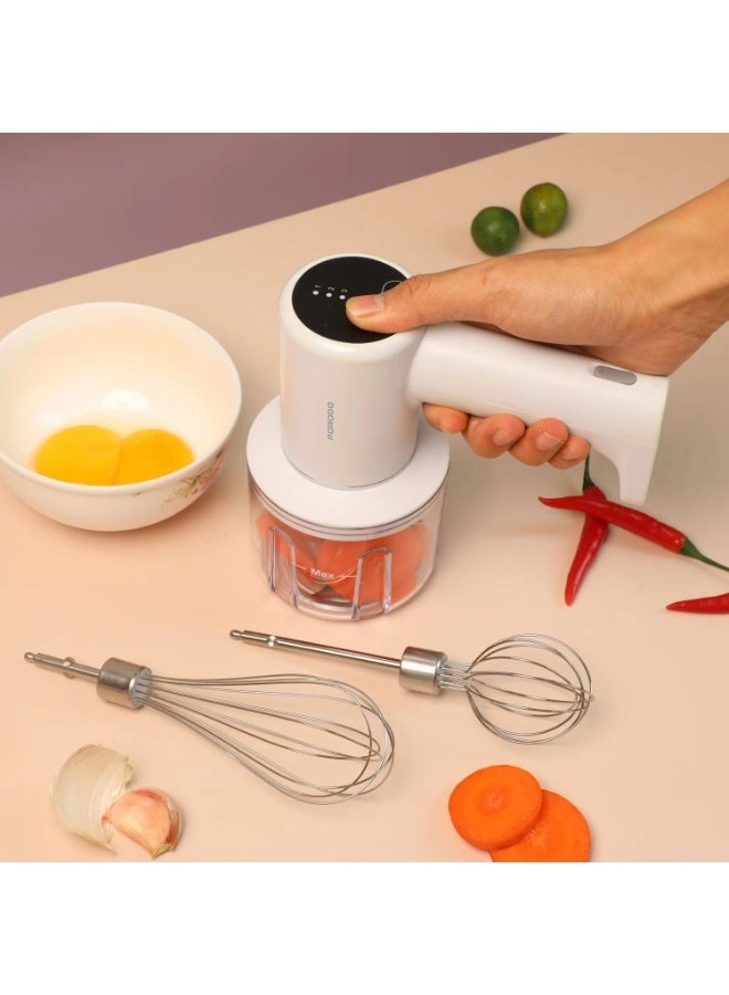 Lifestyle 2-in-1 Multi-Function Rechargeable Hand Blender - 20-45W