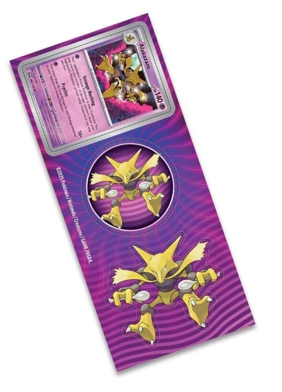 Paldean Fates Mini Tin - Finizen 2 Booster Packs 1 Sticker 1 Art Card