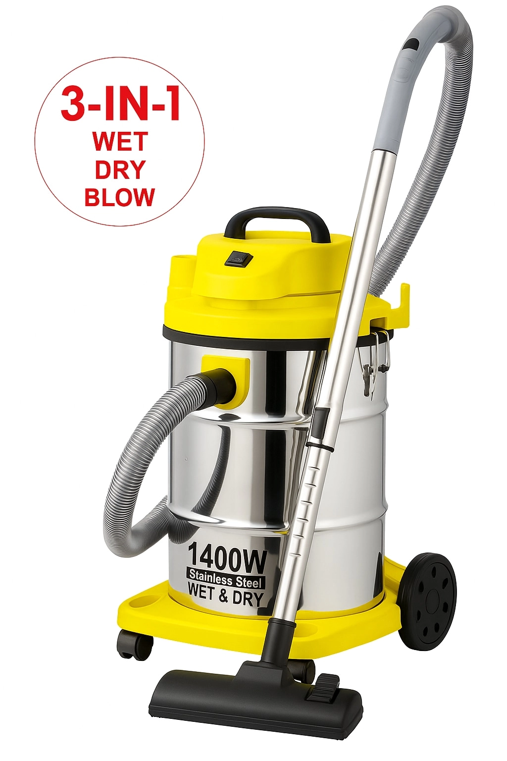 Everlyn 2 in 1 Wet & Dry Vacuum Cleaner (371475286214)